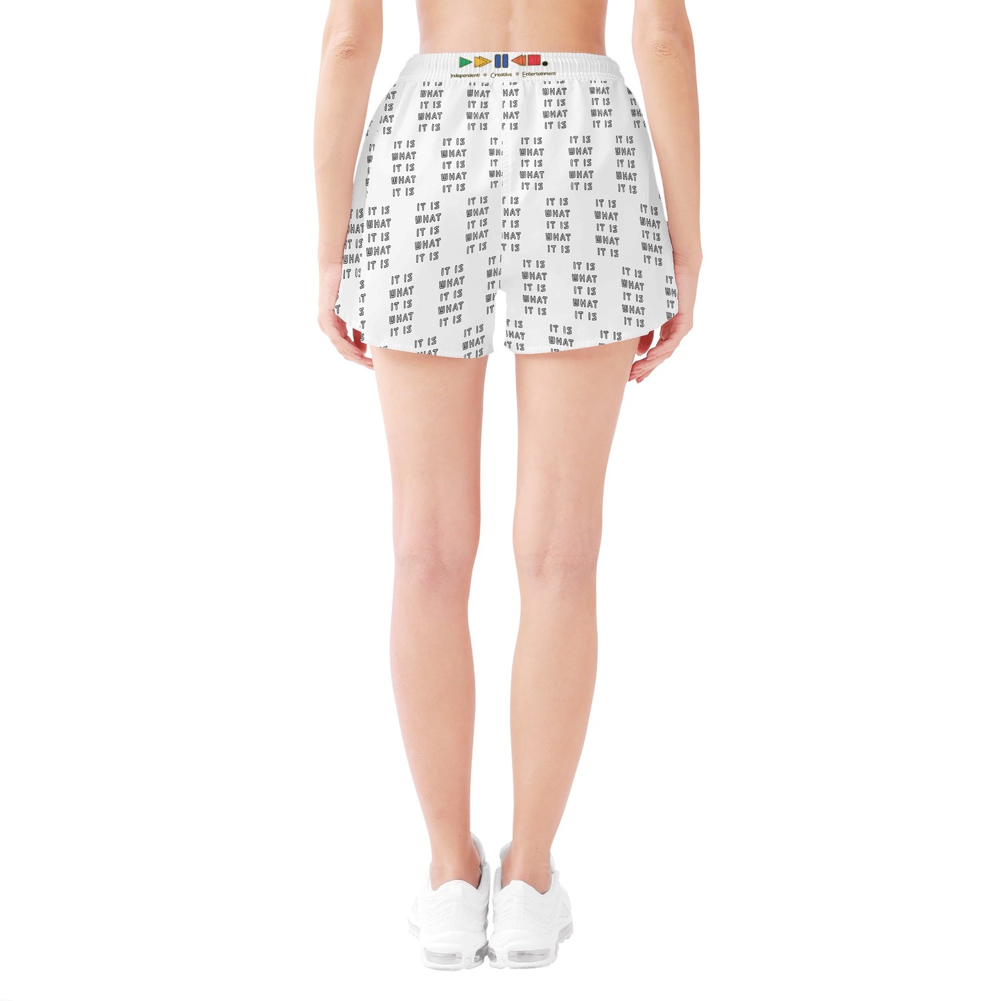 Womens All Over Print Casual Shorts