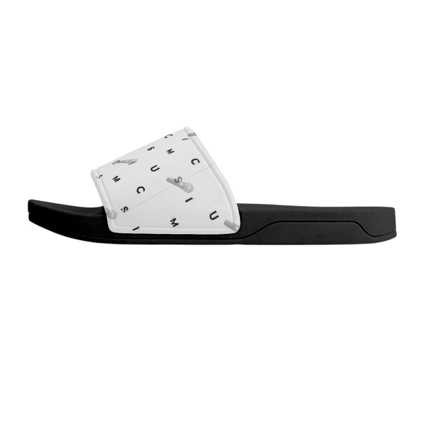 Music Womens Slide Sandals Shoes