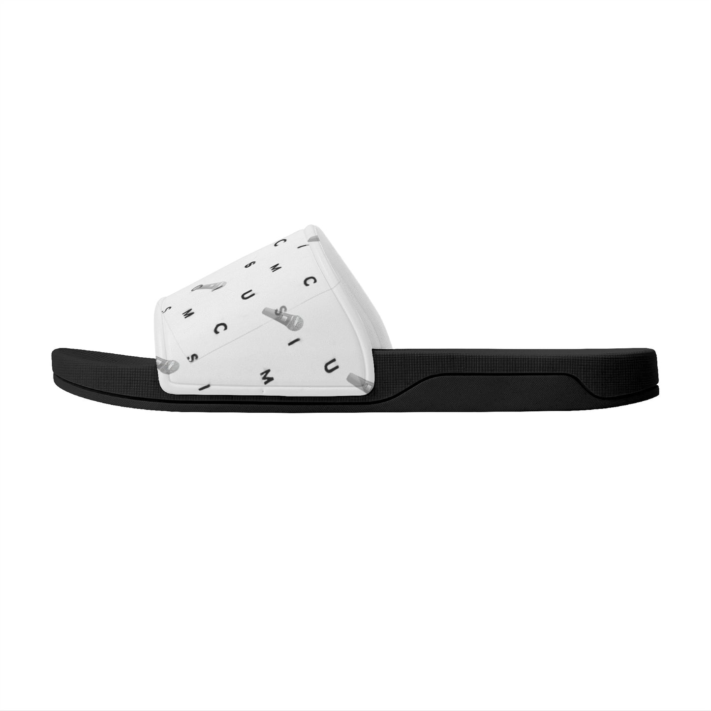 Music Womens Slide Sandals Shoes