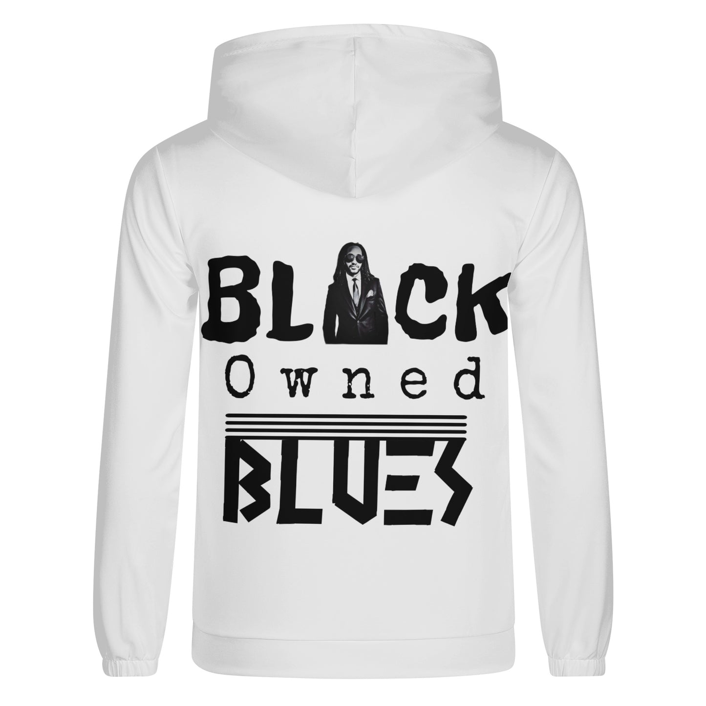 Black Owned Blues Lightweight Hoodie