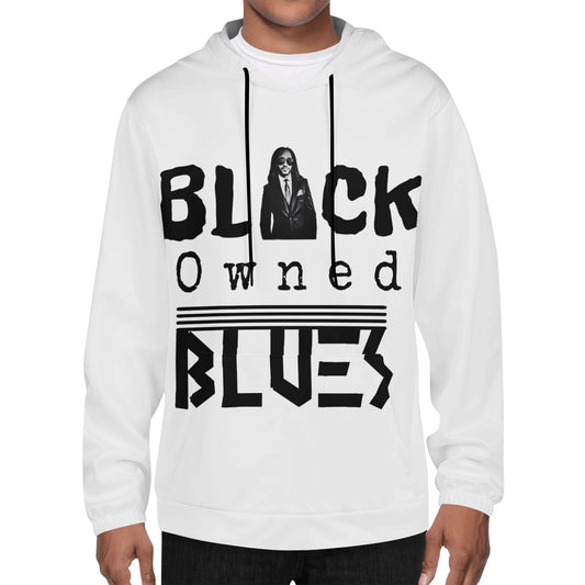 Black Owned Blues Lightweight Hoodie