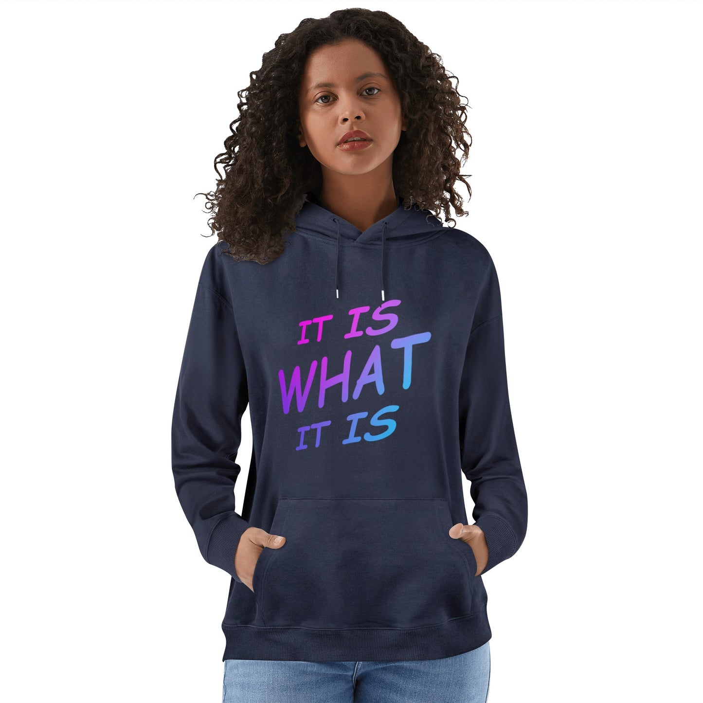 It is what it is Male hoodie