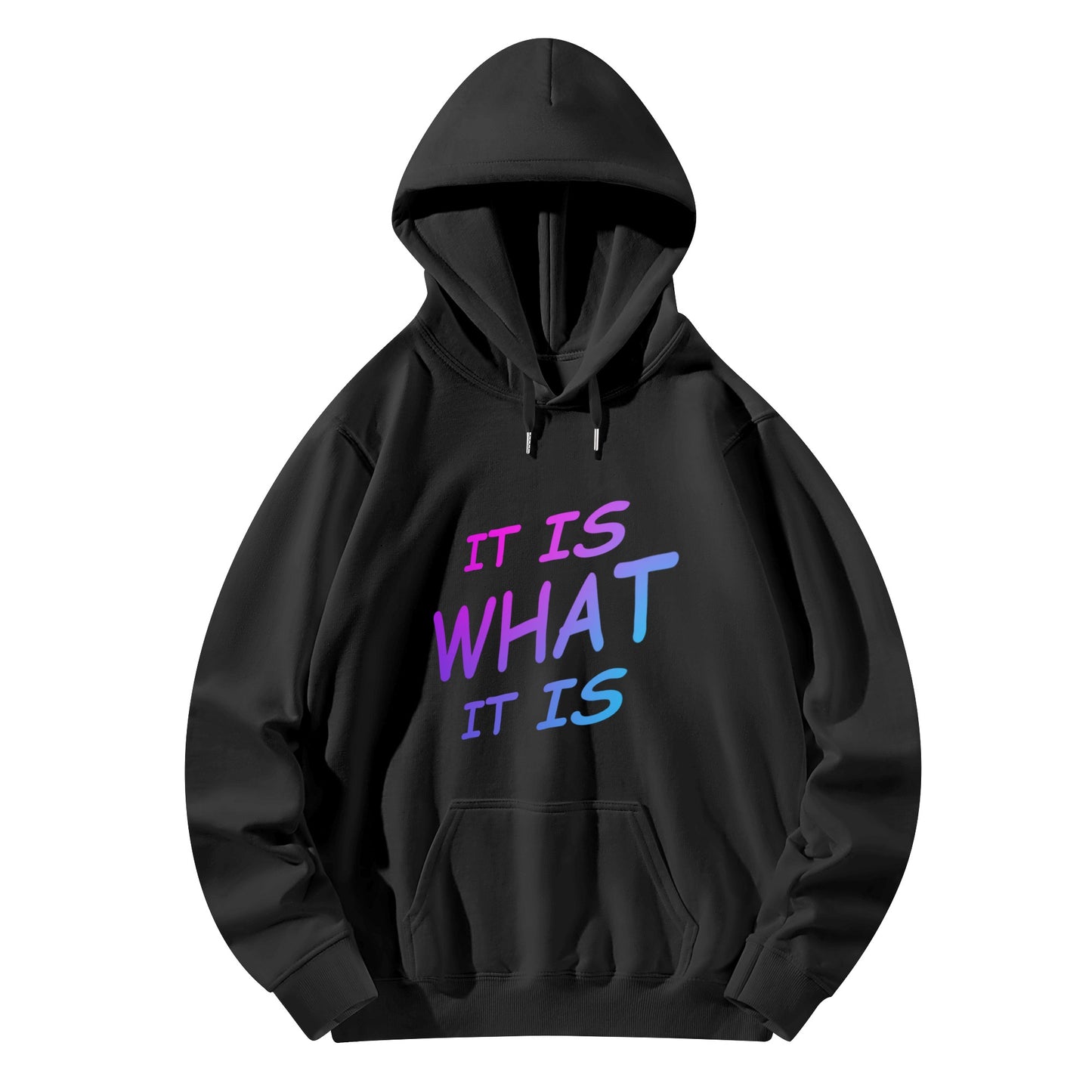 It is what it is Male hoodie