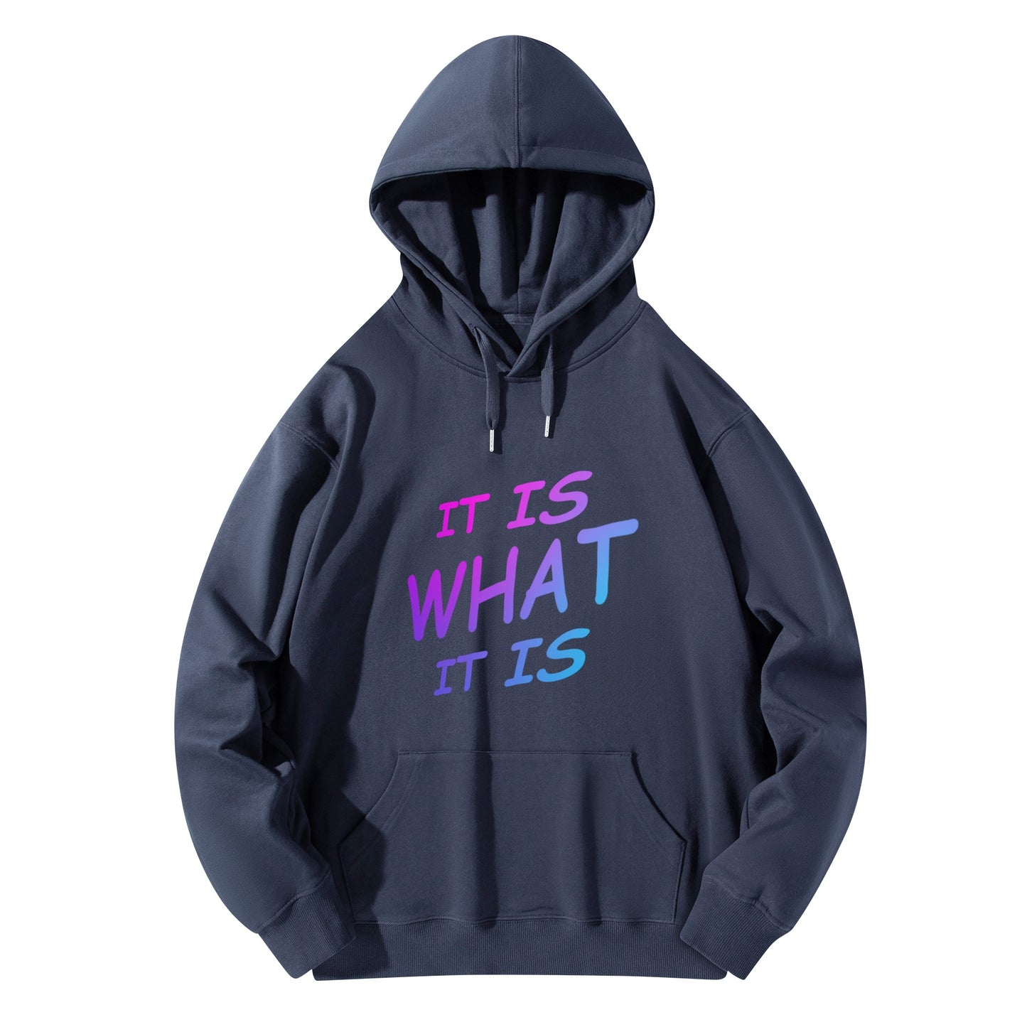 It is what it is Male hoodie