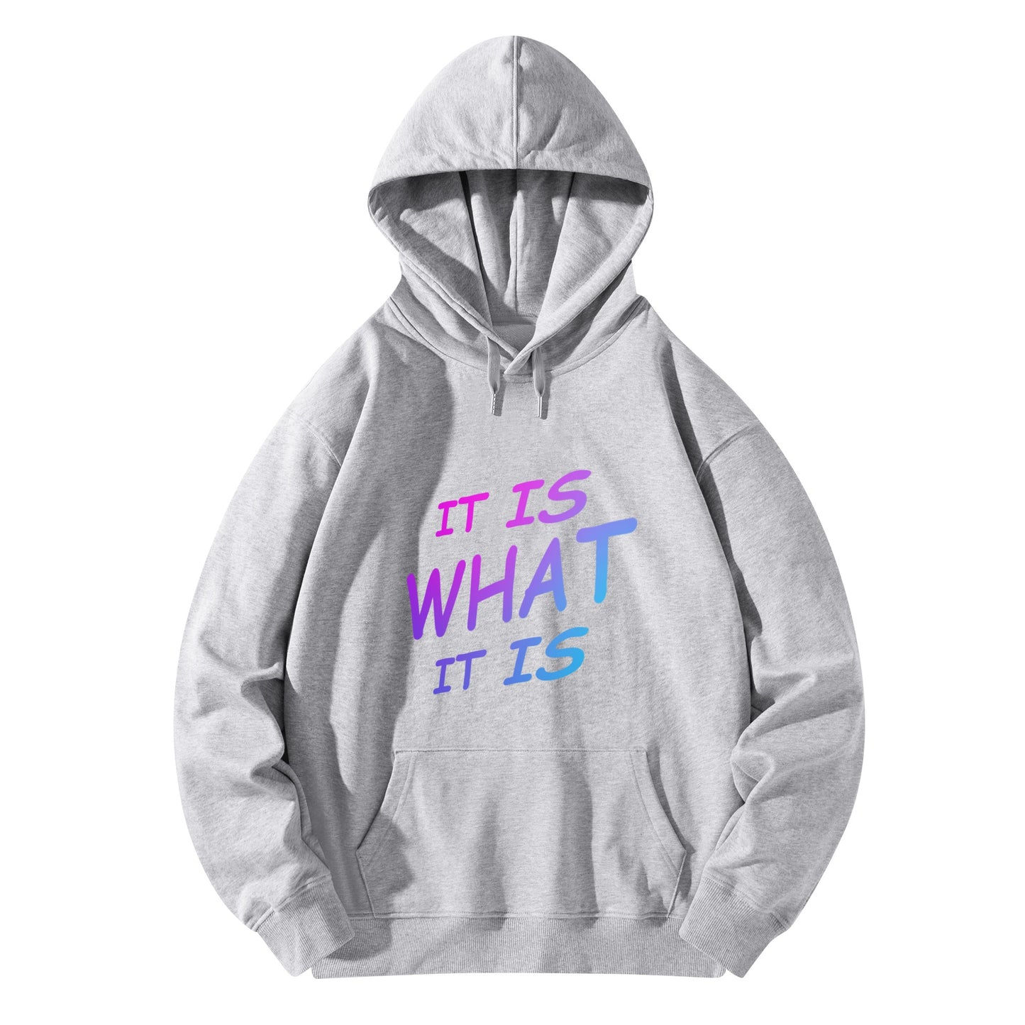 It is what it is Male hoodie