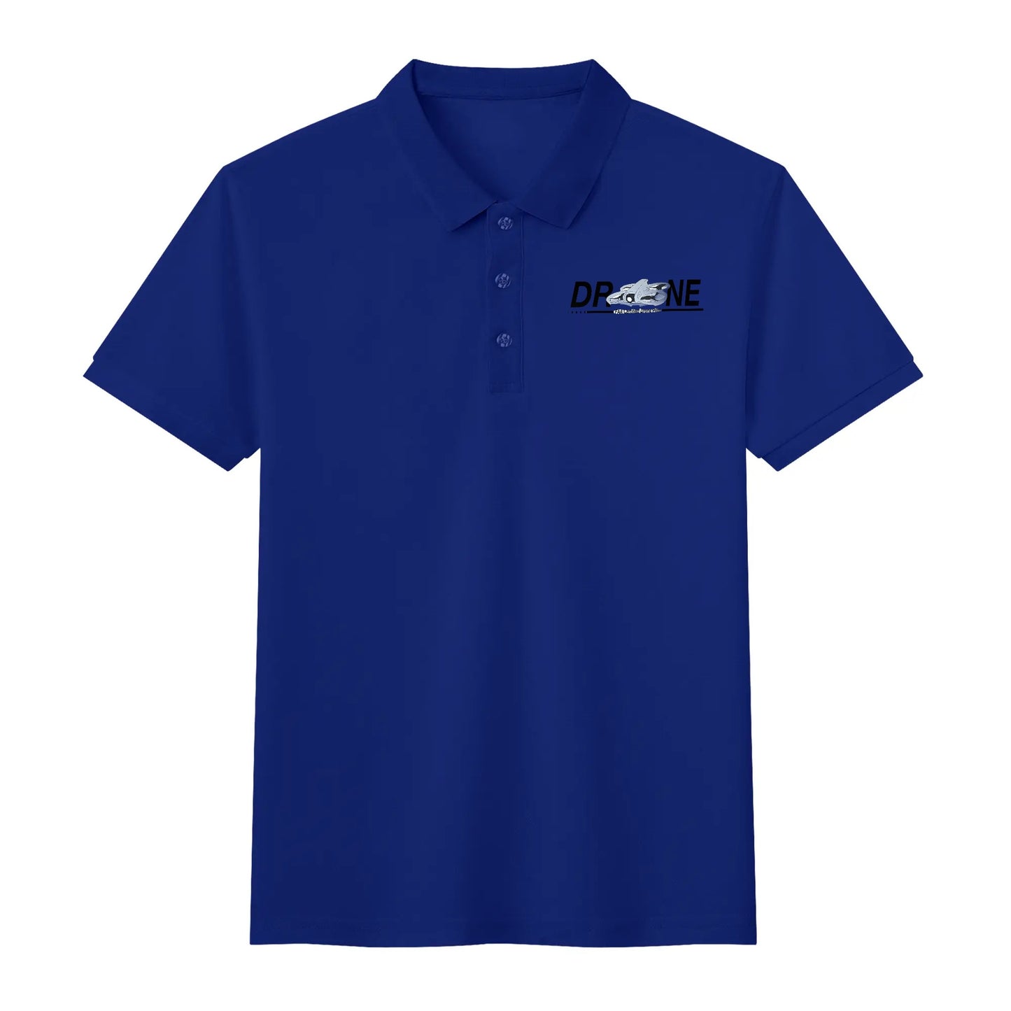 Unisex Adult Half printed Cotton Polo Shirt
