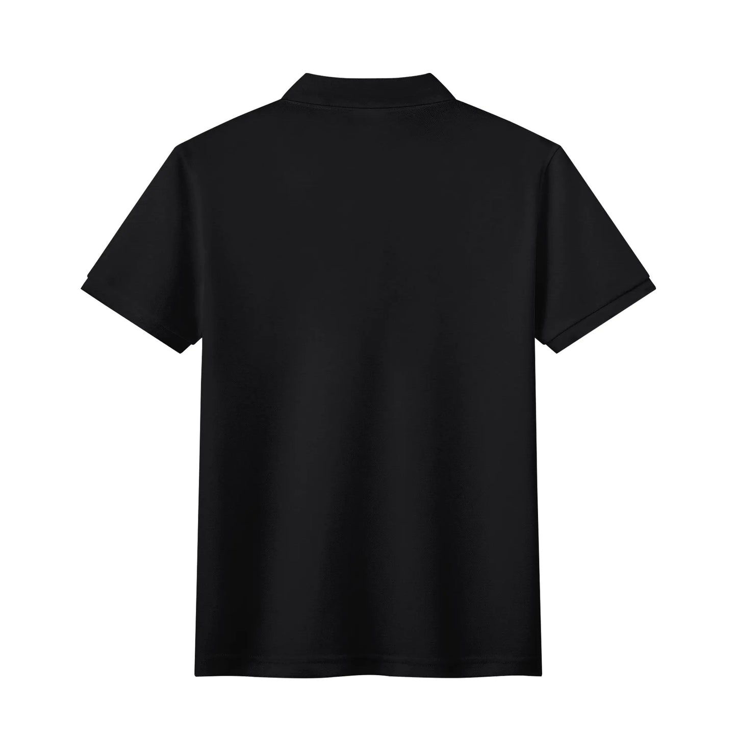 Unisex Adult Half printed Cotton Polo Shirt