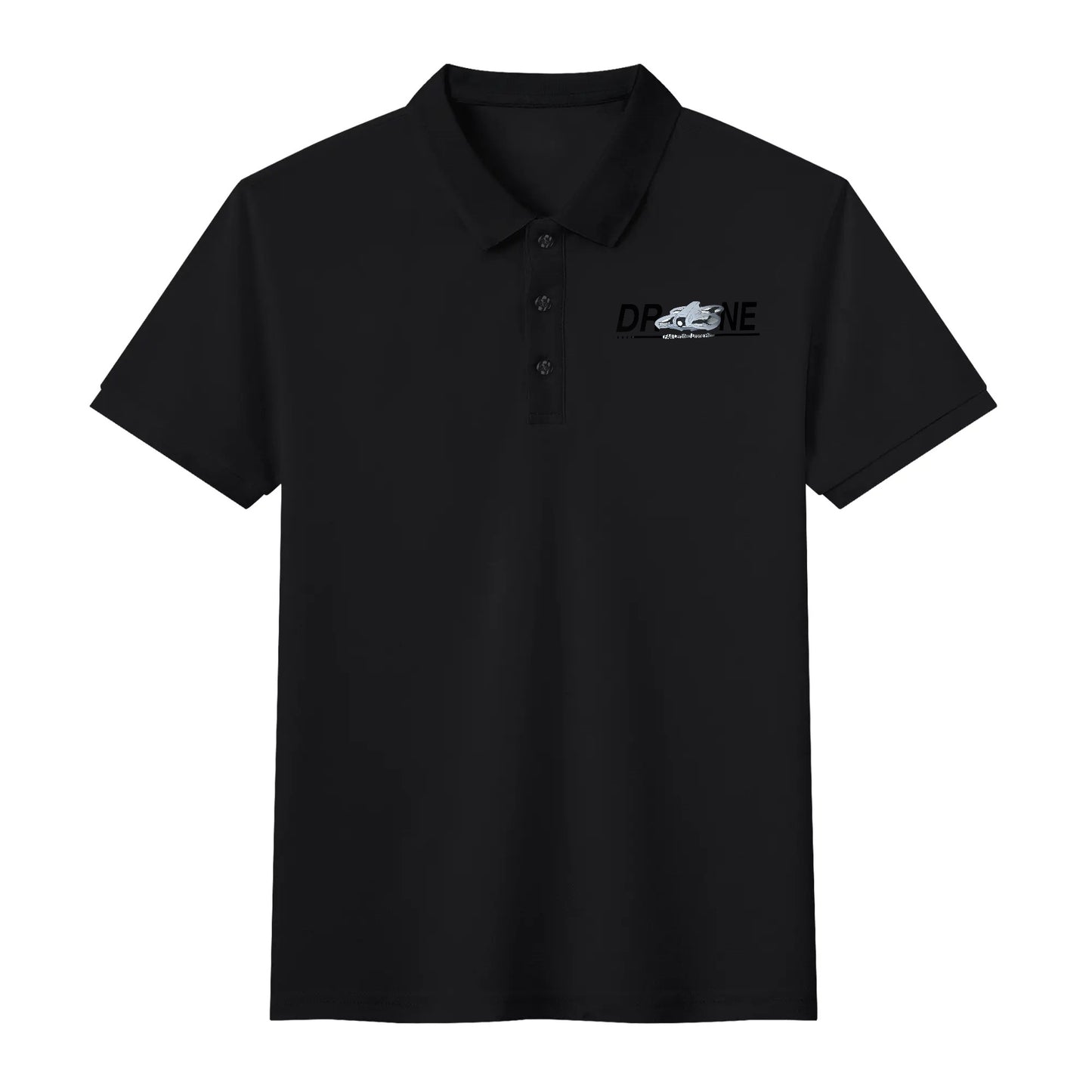 Unisex Adult Half printed Cotton Polo Shirt