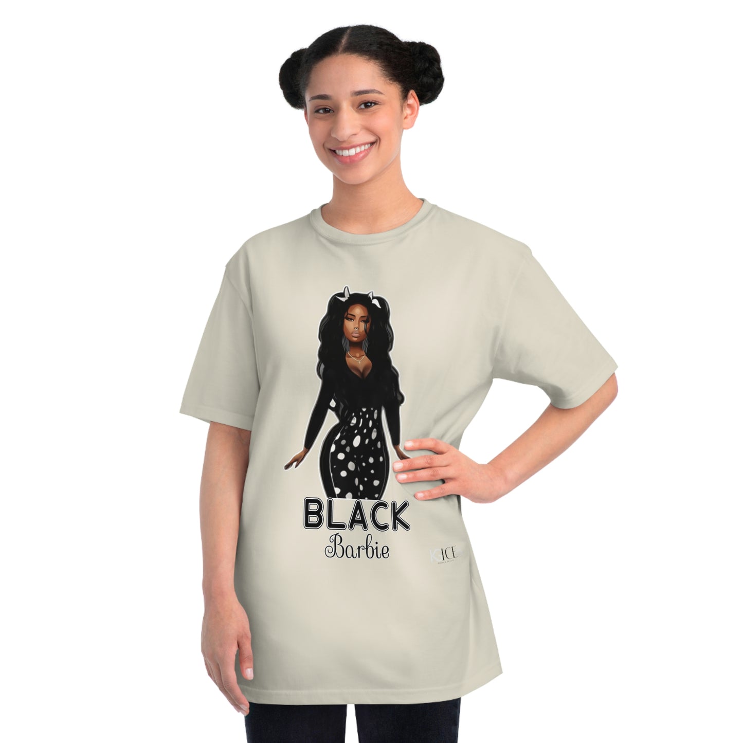 KGice Black Barbie Organic Unisex Classic T-Shirt