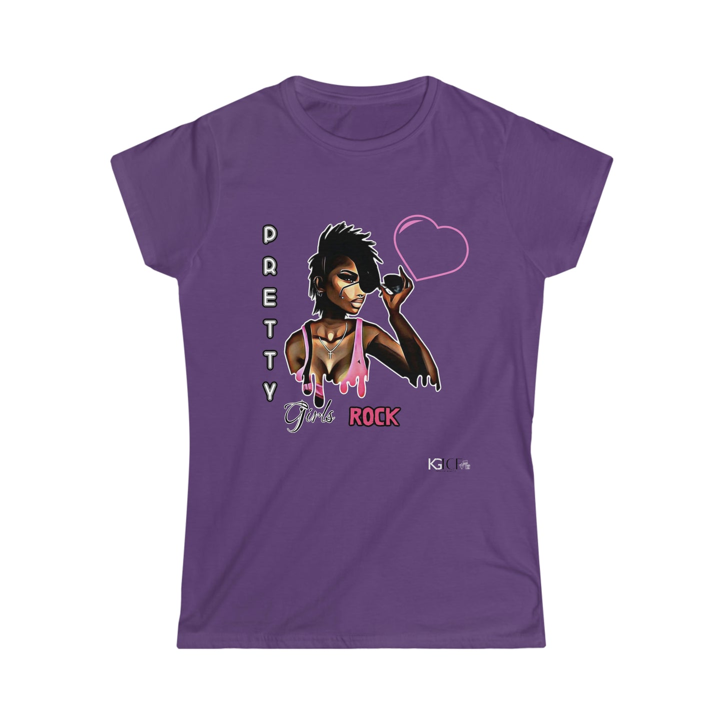 Women's Pretty girls rock Softstyle Tee