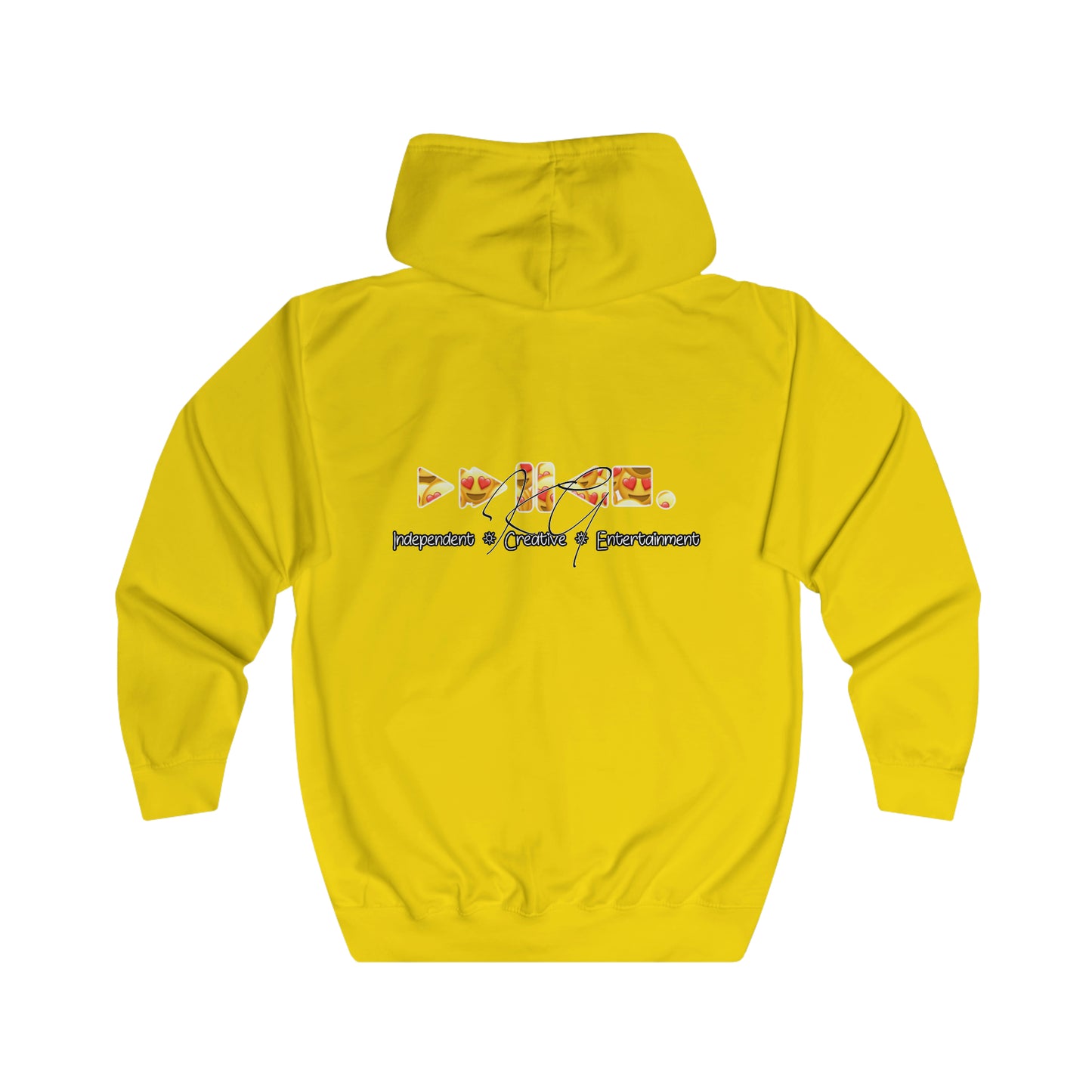 KG ice smilie heart eyes collection Full Zip Hoodie