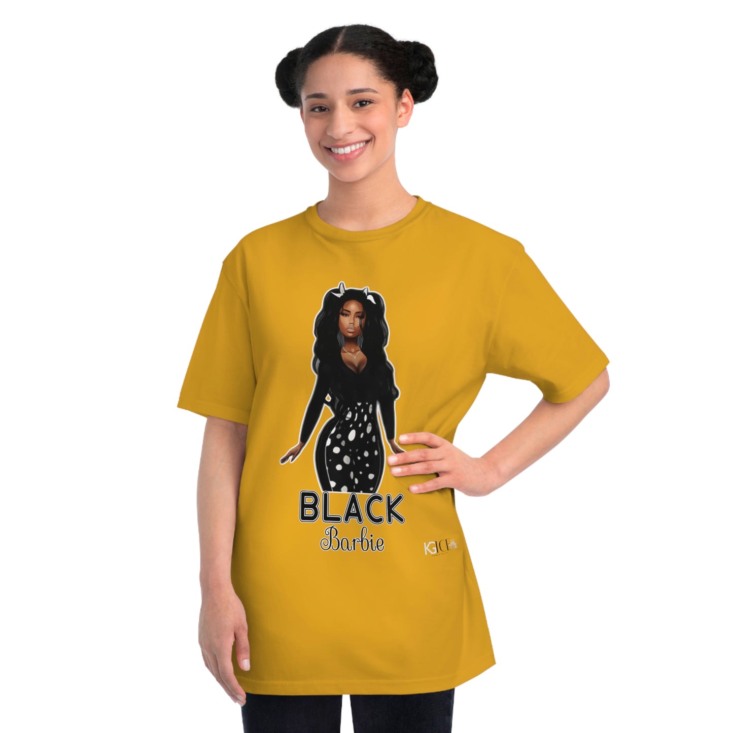 KGice Black Barbie Organic Unisex Classic T-Shirt