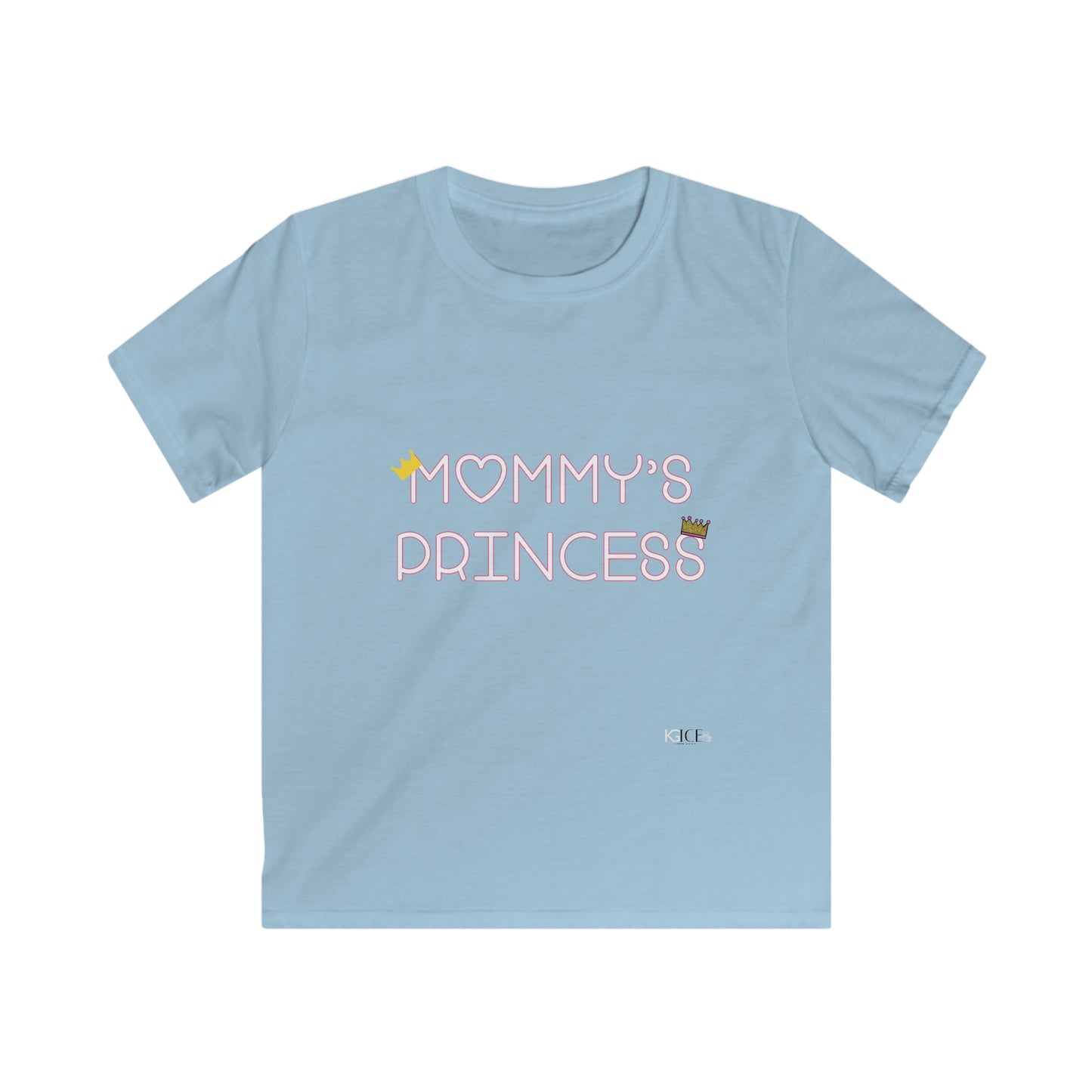 KGice princess mommy & me set Kids Softstyle Tee