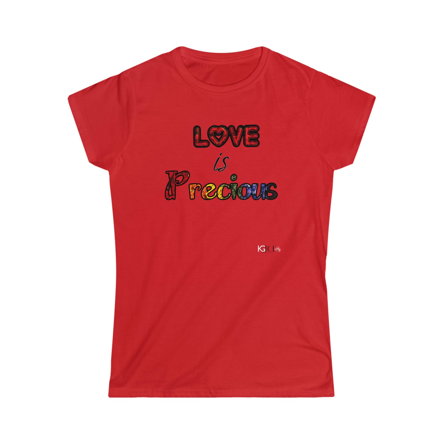 KGice Love is Precious Women's Softstyle Tee