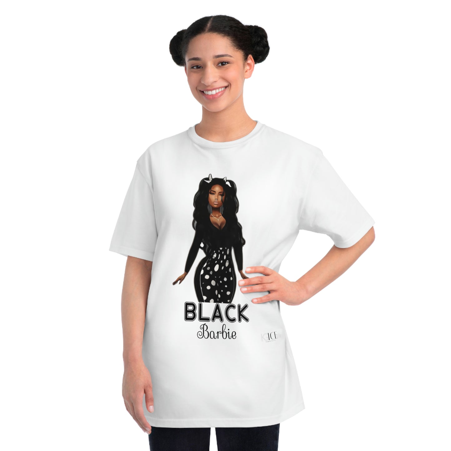 KGice Black Barbie Organic Unisex Classic T-Shirt