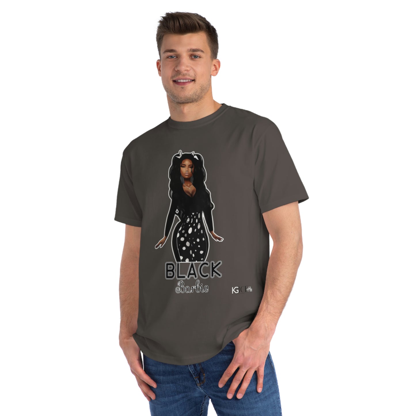 KGice Black Barbie Organic Unisex Classic T-Shirt