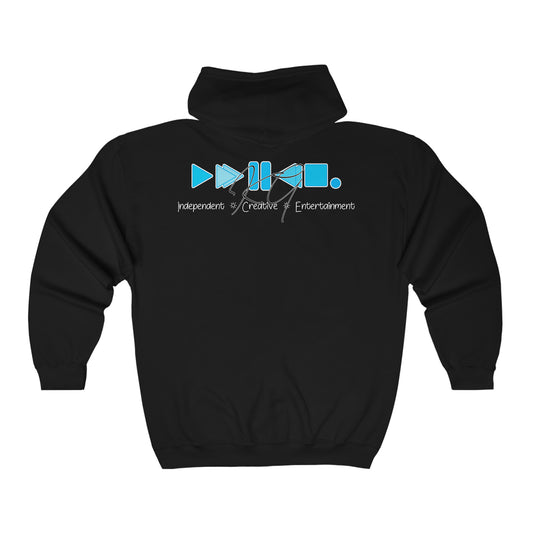 KGice Blue Collection Heavy Blend™ Full Zip Hooded Sweatshirt