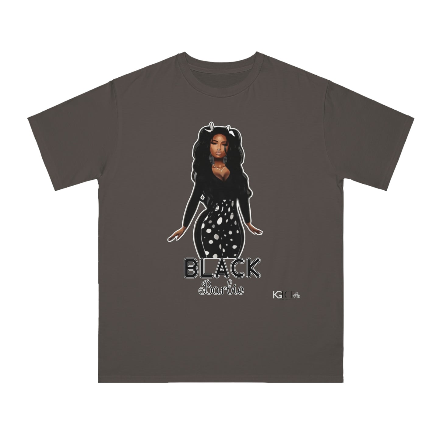 KGice Black Barbie Organic Unisex Classic T-Shirt