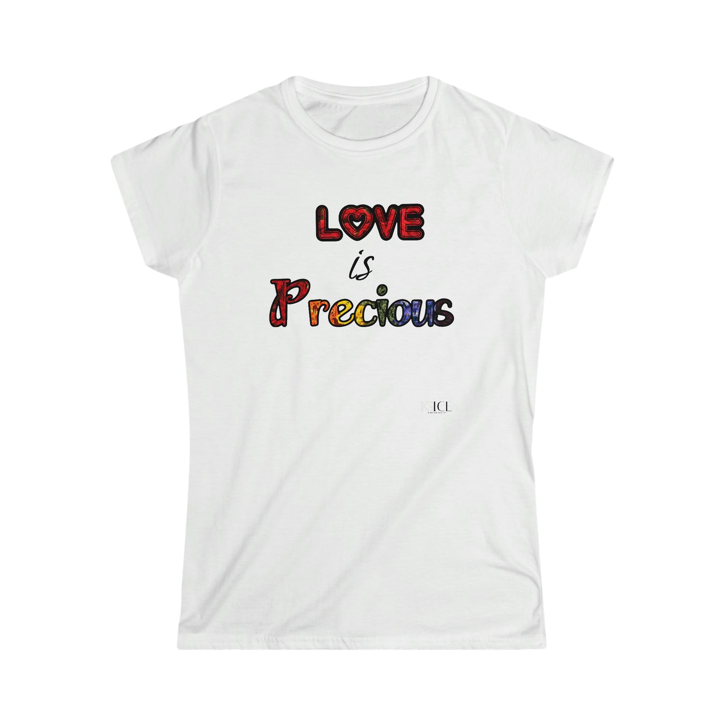 KGice Love is Precious Women's Softstyle Tee