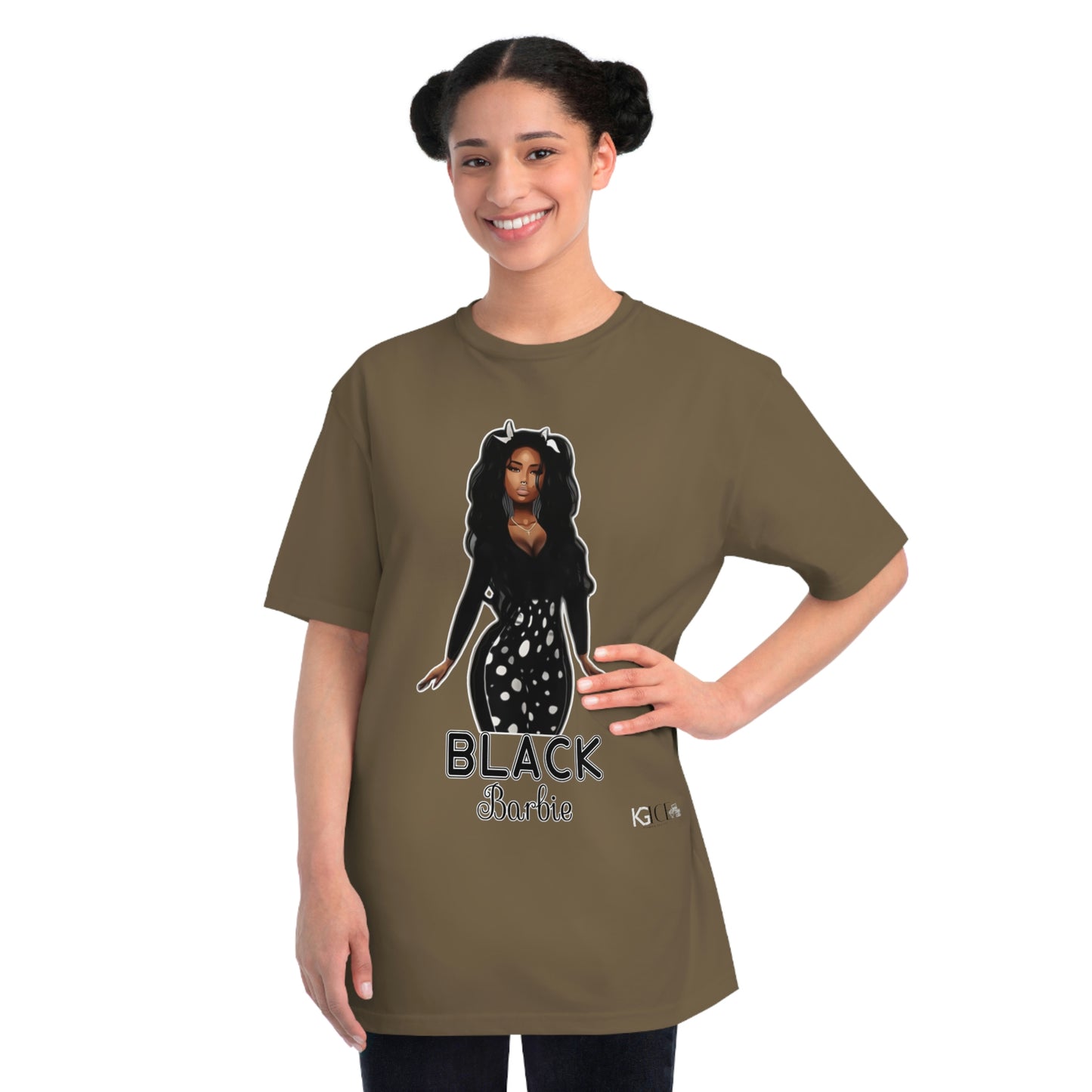 KGice Black Barbie Organic Unisex Classic T-Shirt