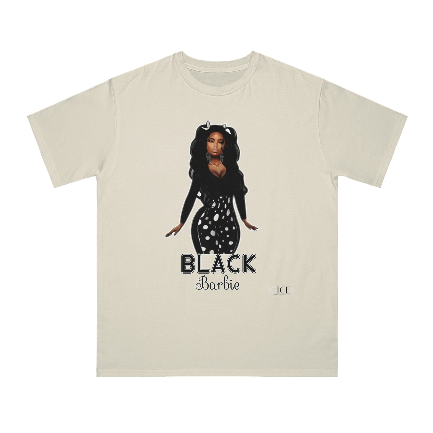 KGice Black Barbie Organic Unisex Classic T-Shirt