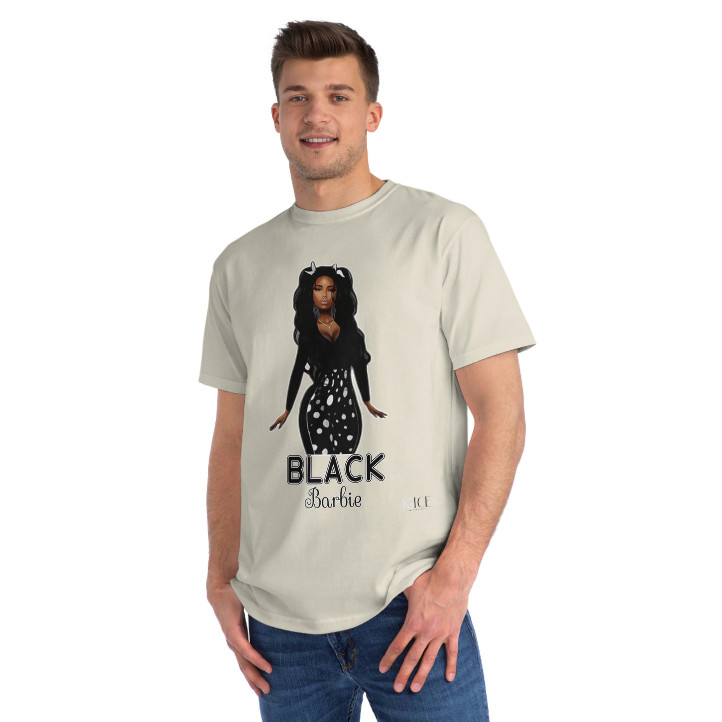 KGice Black Barbie Organic Unisex Classic T-Shirt