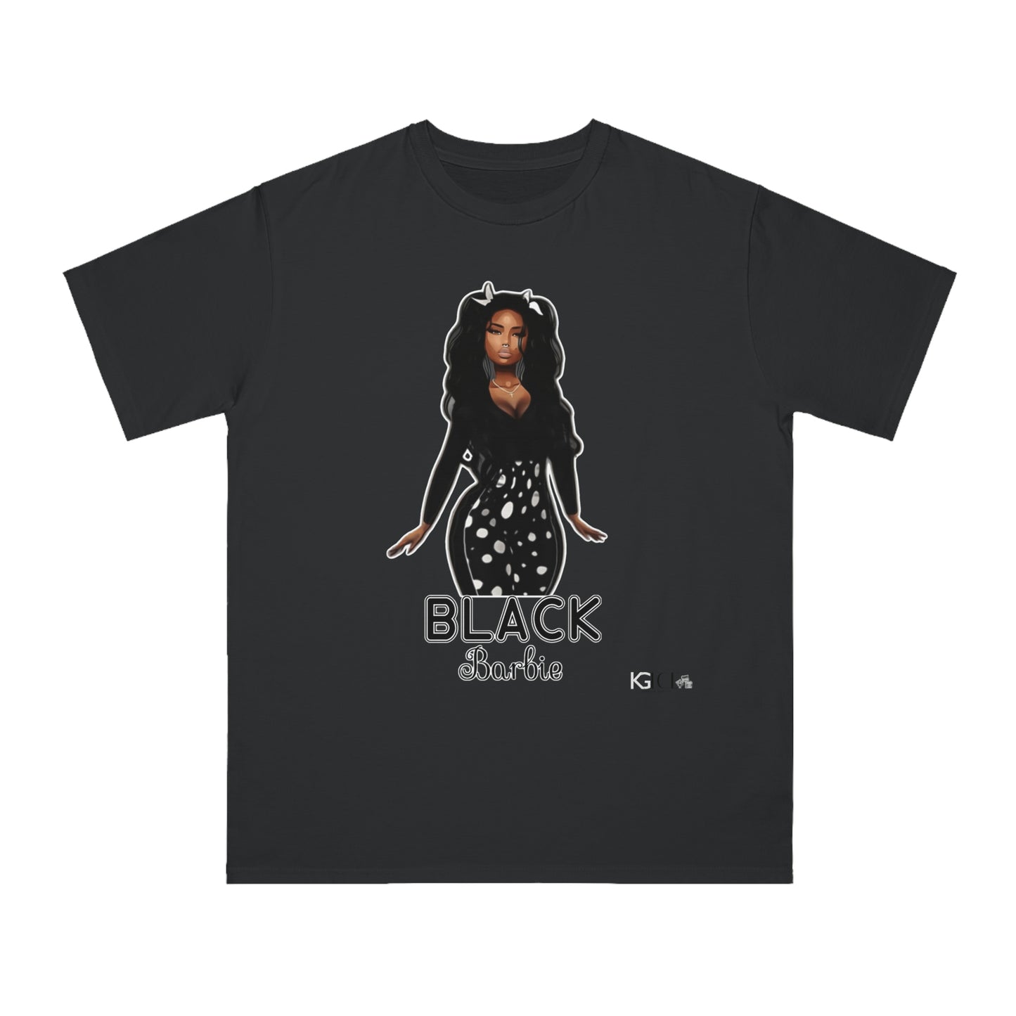 KGice Black Barbie Organic Unisex Classic T-Shirt