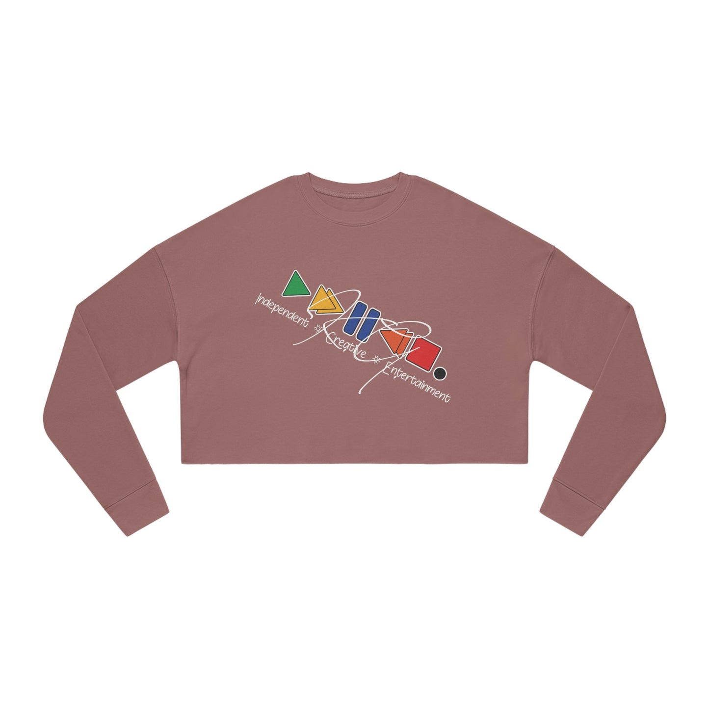 KGice multicolored collection Women's Cropped Sweatshirt