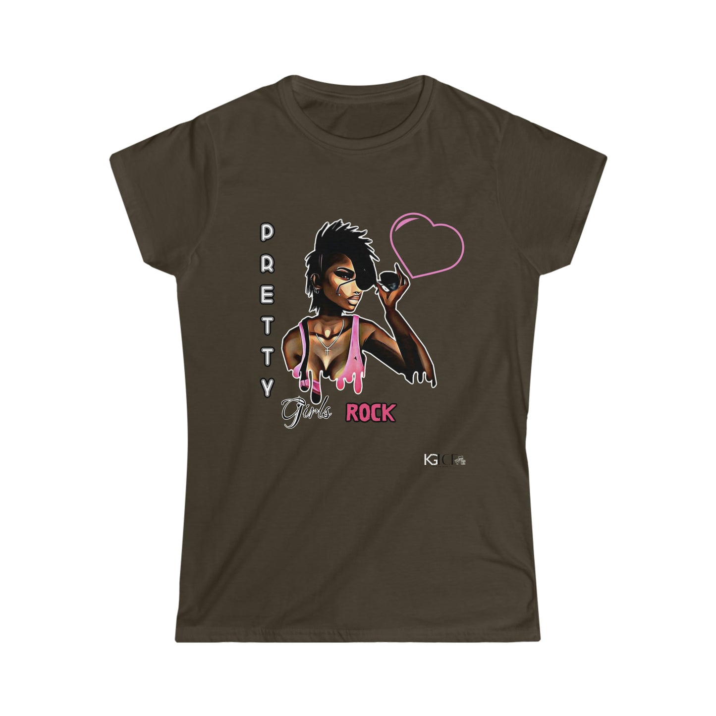 Women's Pretty girls rock Softstyle Tee