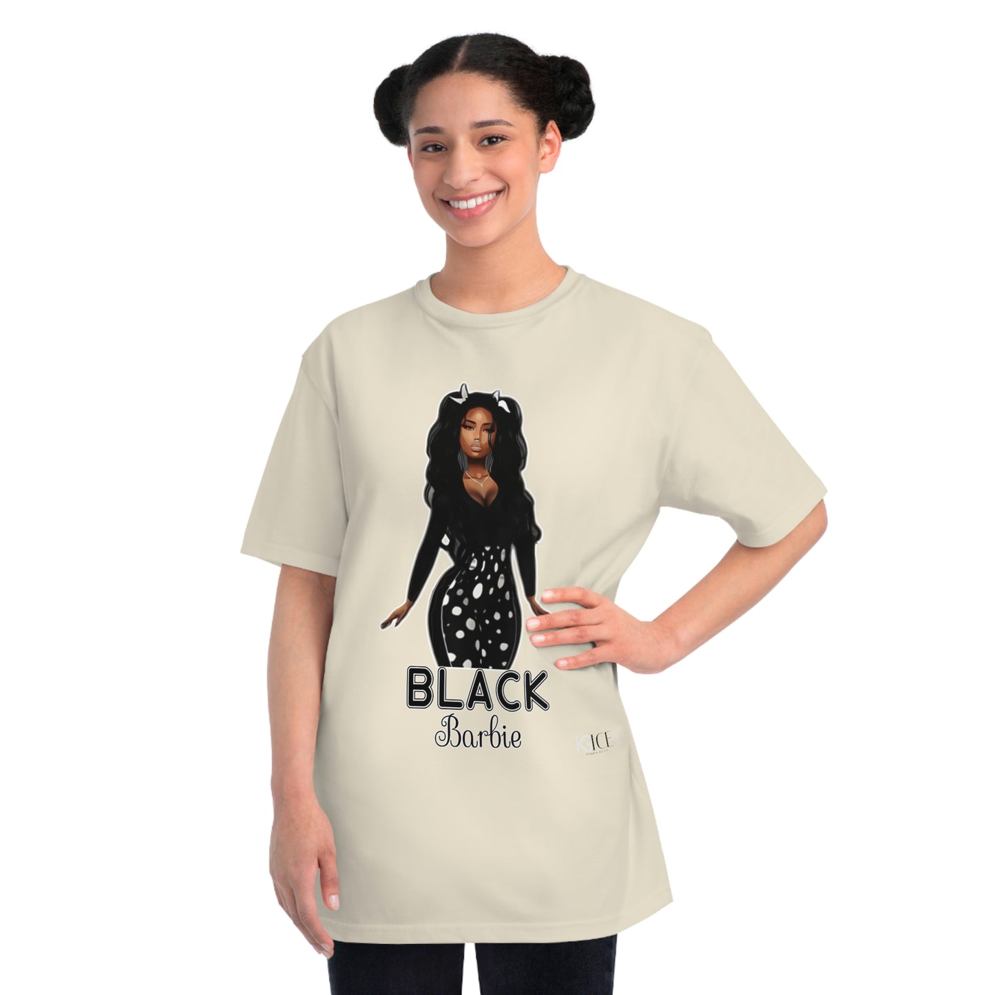 KGice Black Barbie Organic Unisex Classic T-Shirt