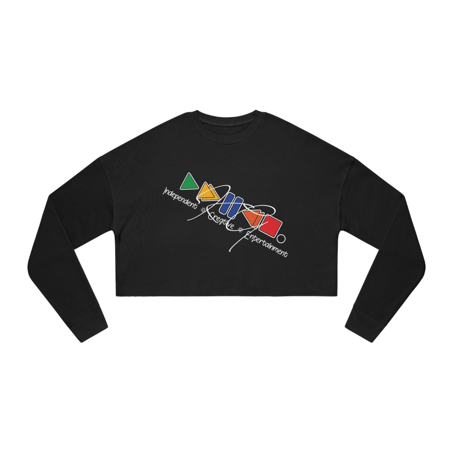 KGice multicolored collection Women's Cropped Sweatshirt