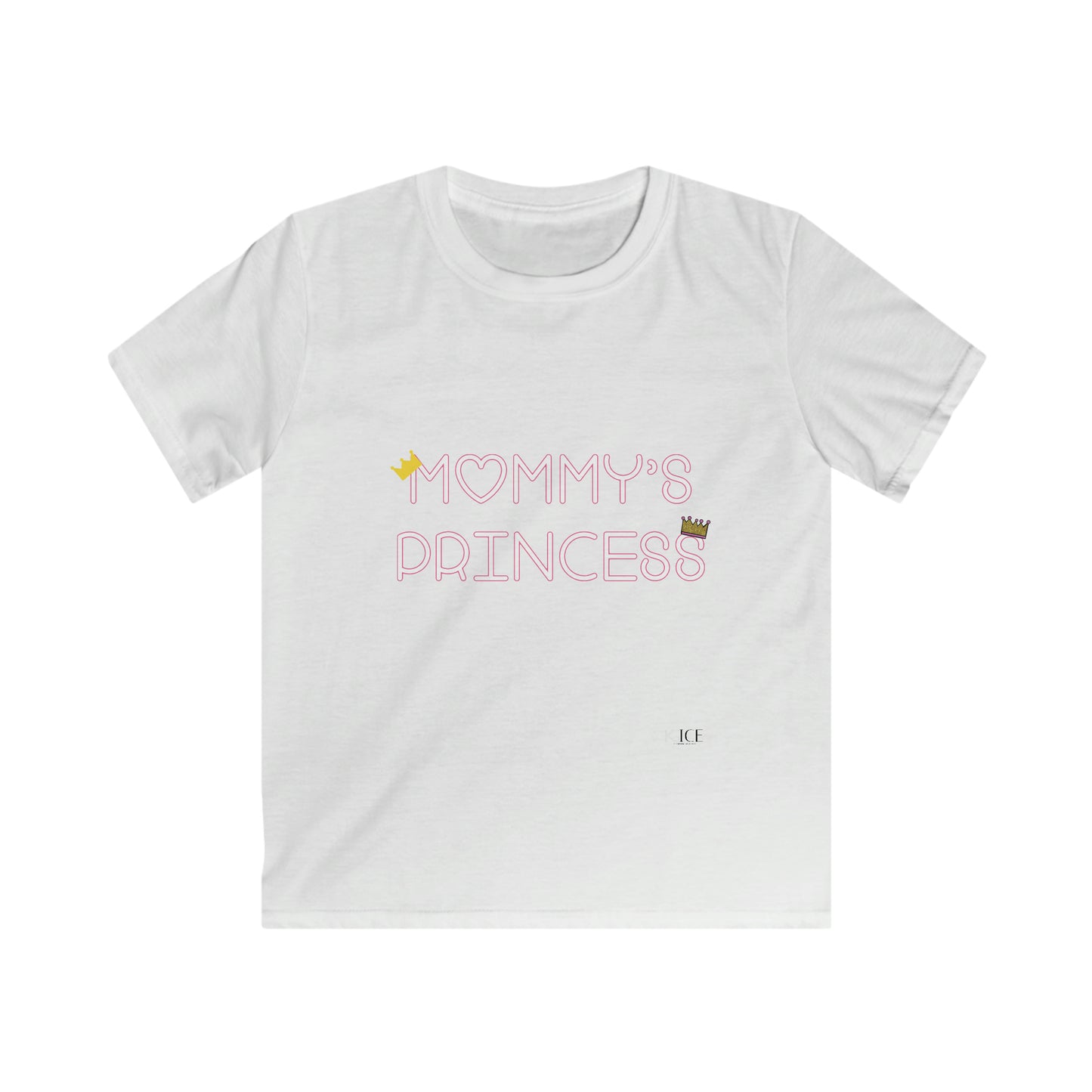 KGice princess mommy & me set Kids Softstyle Tee