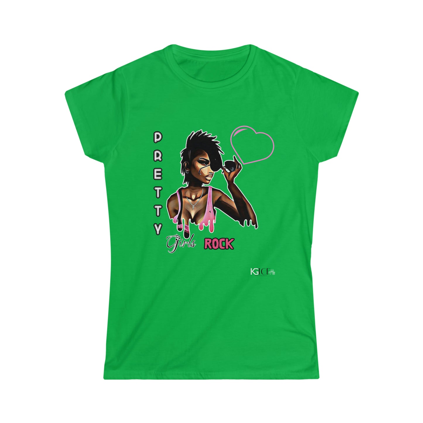 Women's Pretty girls rock Softstyle Tee