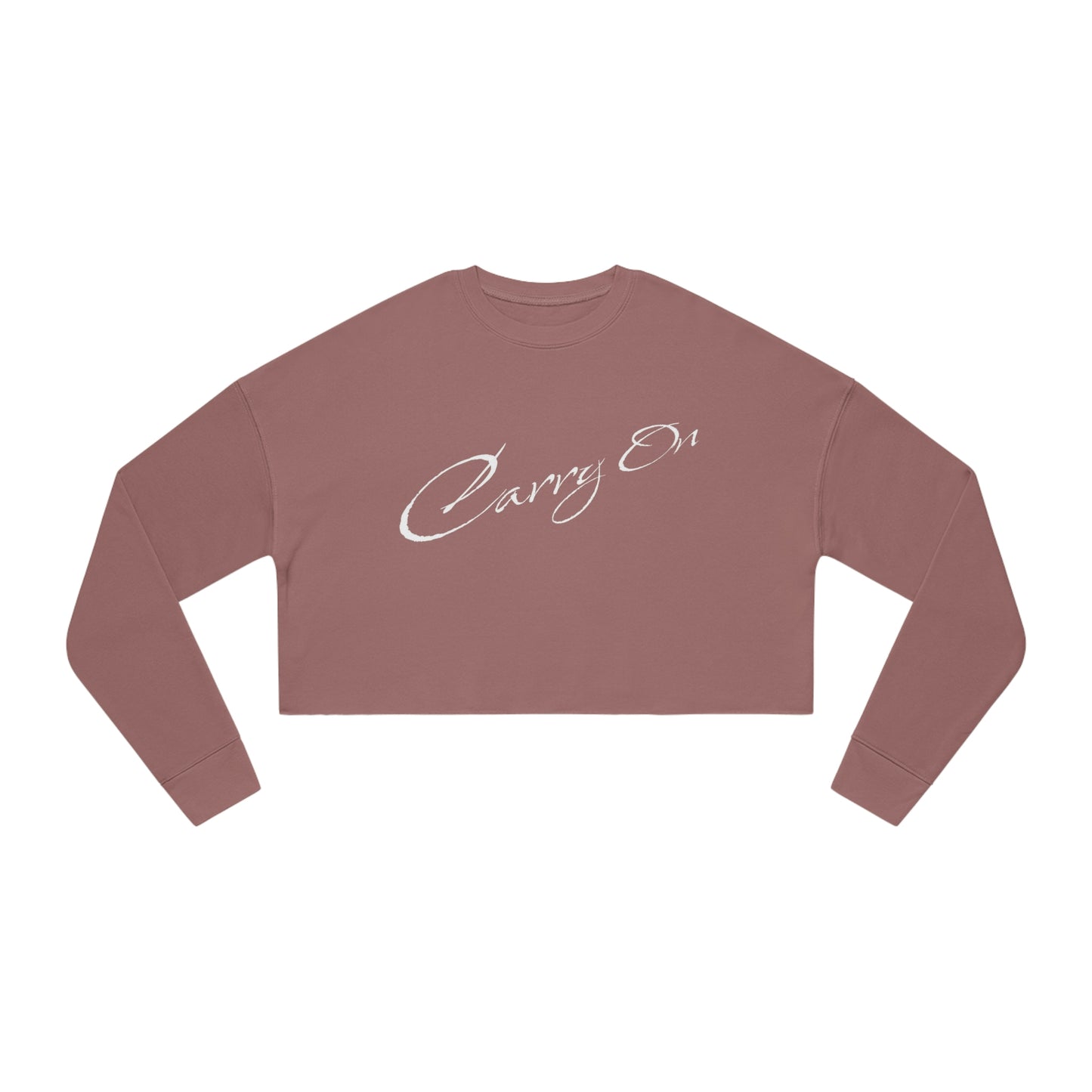 KGice Carry on Women's Cropped Sweatshirt