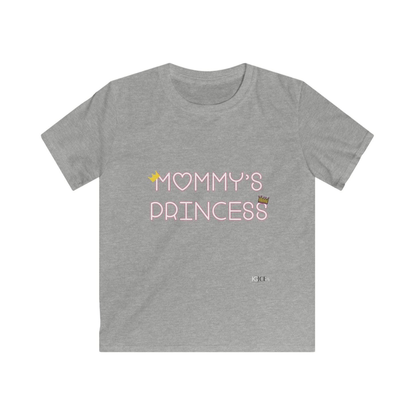 KGice princess mommy & me set Kids Softstyle Tee