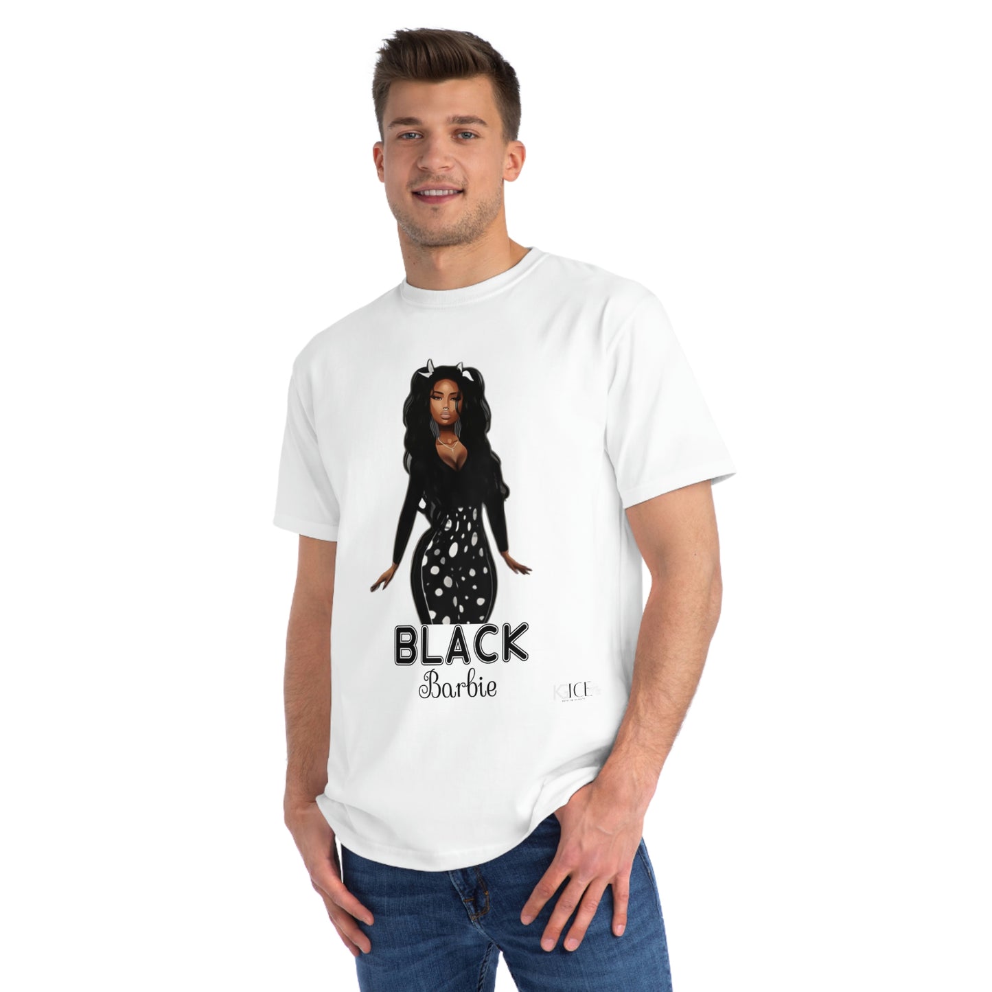 KGice Black Barbie Organic Unisex Classic T-Shirt