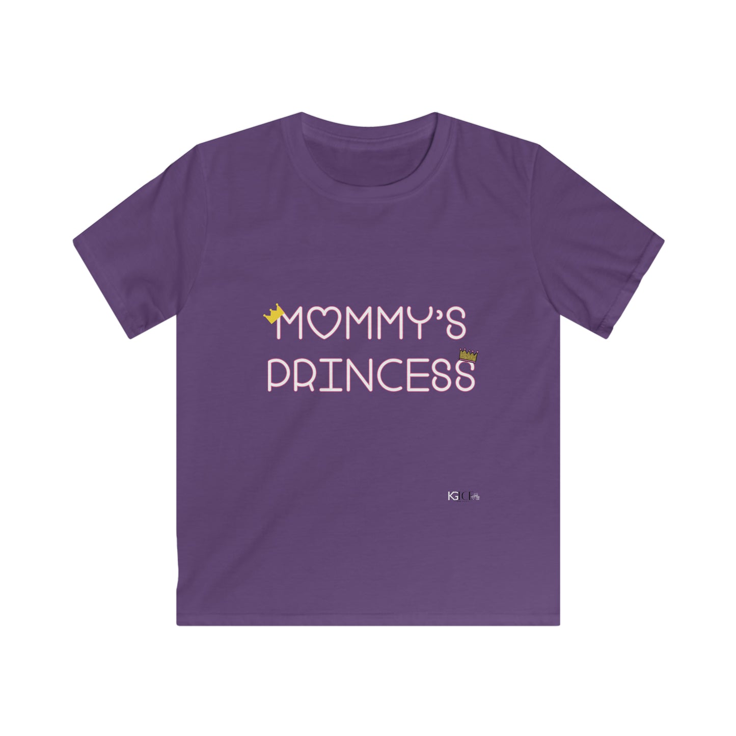 KGice princess mommy & me set Kids Softstyle Tee