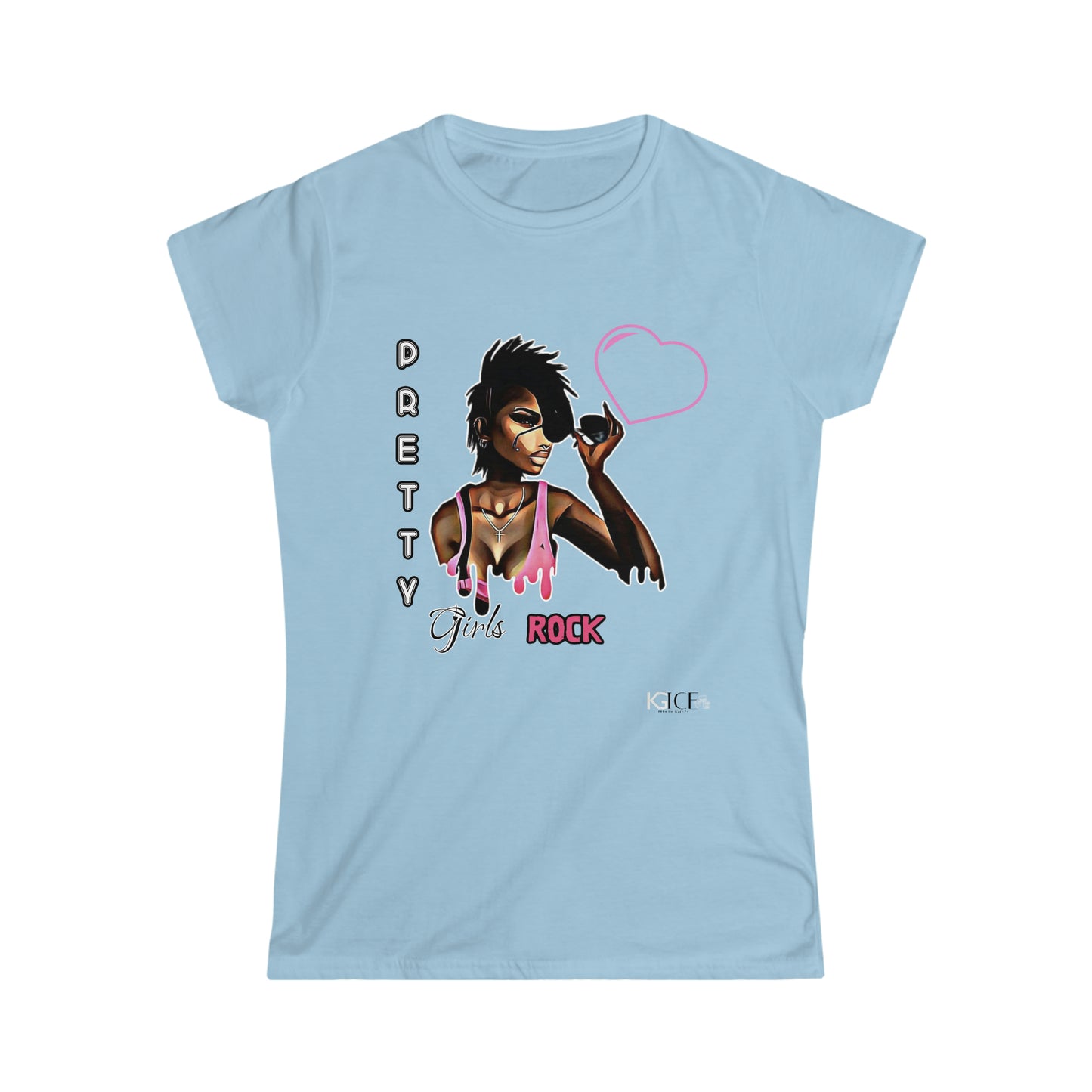 Women's Pretty girls rock Softstyle Tee